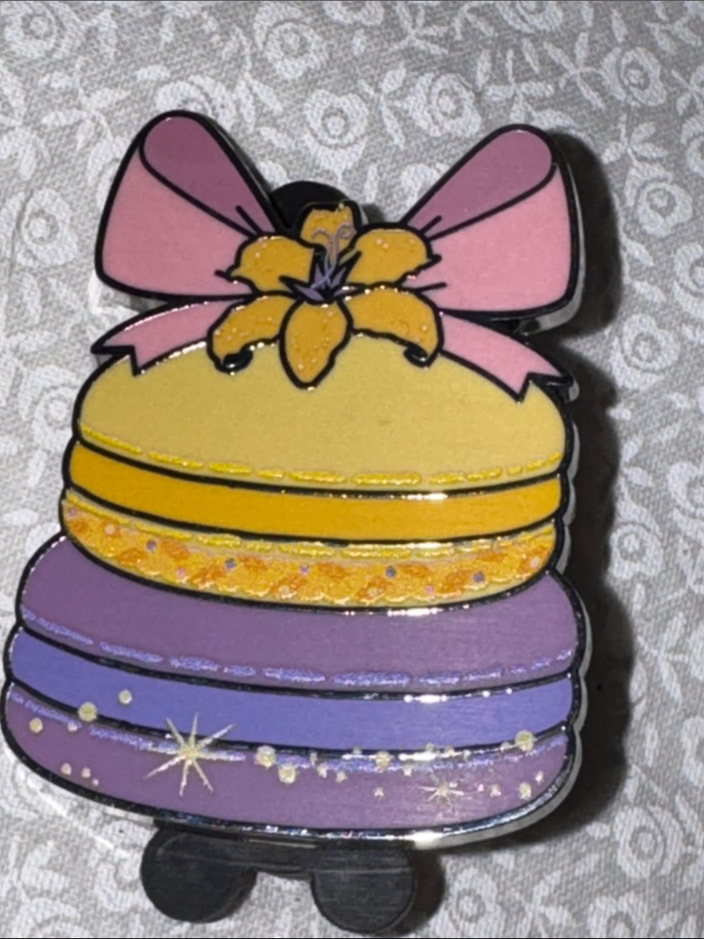 Disney Rapunzel Macaron from the Disney Princess Pastries Mystery 2024